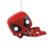 Marvel Deadpool Laying Down Funko POP!® Hallmark Ornament -Hallmark Gift Shop Deadpool Laying Down Funko Pop Christmas Ornament 3HCM3117 01