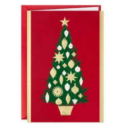 Hallmark Decorated Christmas Tree Boxed Christmas Cards, Pack Of 40 -Hallmark Gift Shop Decorated Christmas Tree Bulk Boxed Christmas Cards 1XPX1063 02