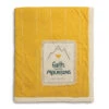 Demdaco Faith Can Move Mountains Baby Blanket