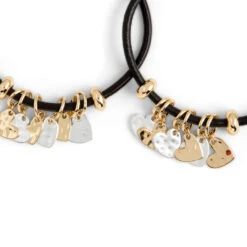 Demdaco Giving Collection Heart Charm Bracelets, Set Of 2