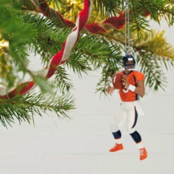 Hallmark NFL Denver Broncos Russell Wilson Ornament -Hallmark Gift Shop Denver Broncos Russell Wilson Keepsake Ornament 2299QXI7527 02