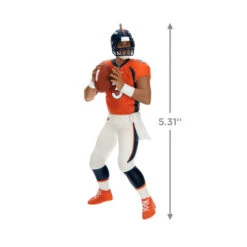 Hallmark NFL Denver Broncos Russell Wilson Ornament -Hallmark Gift Shop Denver Broncos Russell Wilson Keepsake Ornament 2299QXI7527 03