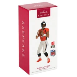Hallmark NFL Denver Broncos Russell Wilson Ornament -Hallmark Gift Shop Denver Broncos Russell Wilson Keepsake Ornament 2299QXI7527 04