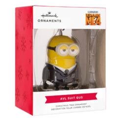 Despicable Me 4 AVL Suit Gus Hallmark Ornament -Hallmark Gift Shop Despicable Me 4 Christmas Ornament 3HCM3257 08