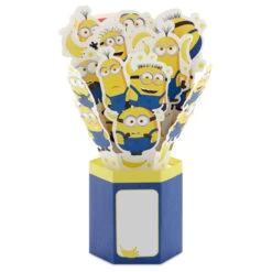 Hallmark Despicable Me Minions Celebrating You 3D Pop-Up Card -Hallmark Gift Shop Despicable Me Minions Celebrating You 3D PopUp Card 899WDR1269 02