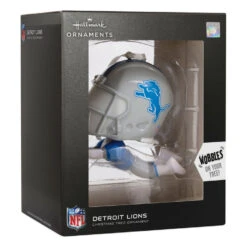 NFL Detroit Lions Bouncing Buddy Hallmark Ornament -Hallmark Gift Shop Detroit Lions Bobblehead Christmas Ornament 1OSL2400 04