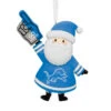 NFL Detroit Lions Santa Fan Hallmark Ornament -Hallmark Gift Shop Detroit Lions Santa Fan Christmas Ornament 1OSL2583 01