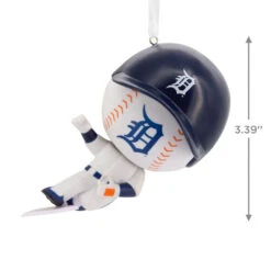 Hallmark MLB Detroit Tigers™ Bobblehead Ornament -Hallmark Gift Shop Detroit Tigers Bobblehead Christmas Ornament 1OSL2443 03