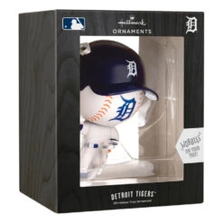 Hallmark MLB Detroit Tigers™ Bobblehead Ornament -Hallmark Gift Shop Detroit Tigers Bobblehead Christmas Ornament 1OSL2443 04