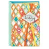 Hallmark Wishing You Happiness Birthday Card -Hallmark Gift Shop Diamond Watercolor Design Birthday Card 799HBD3956 01