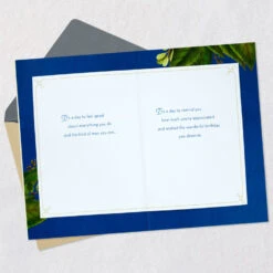 Hallmark Things That Make You Happy Birthday Card For Him -Hallmark Gift Shop Diamond and Leaves Birthday Card for Him 759HBD4572 04