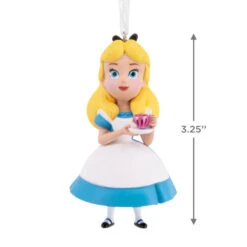 Disney Alice In Wonderland Hallmark Ornament -Hallmark Gift Shop Disney Alice in Wonderland Christmas Ornament 3HCM4206 04