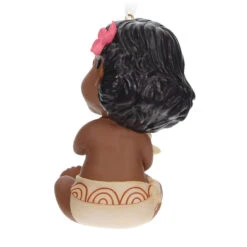 Hallmark Disney Moana The Ocean Chose Me Porcelain Ornament -Hallmark Gift Shop Disney Baby Moana Keepsake Ornament 2499QXD6627 06