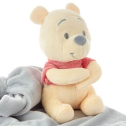 Hallmark Disney Baby Winnie The Pooh Plush And Lovey Blanket -Hallmark Gift Shop Disney Baby Winnie the Pooh Plush and Lovey Blanket Set 1BBY4826 04