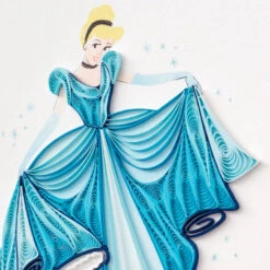 Hallmark Disney Princess Cinderella You Sparkle Quilled Paper Handmade Card 13 Hallmark Disney Princess Cinderella You Sparkle Quilled Paper Handmade Card -Hallmark Gift Shop Disney Cinderella Quilled Paper Handmade Card for Her 1299LAD2856 04