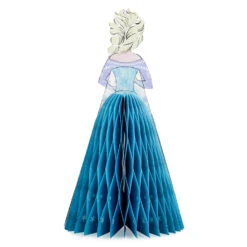 Hallmark Disney Frozen Elsa You Are Pure Magic Honeycomb 3D Pop-Up Card -Hallmark Gift Shop Disney Frozen Elsa Honeycomb Dress 3D PopUp Card 799WDR1283 04