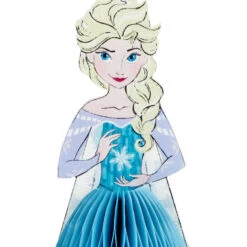 Hallmark Disney Frozen Elsa You Are Pure Magic Honeycomb 3D Pop-Up Card -Hallmark Gift Shop Disney Frozen Elsa Honeycomb Dress 3D PopUp Card 799WDR1283 06