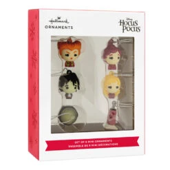 Mini Disney Hocus Pocus Shatterproof Hallmark Ornaments, Set Of 6 -Hallmark Gift Shop Disney Hocus Pocus Ornaments 3HCM4199 08