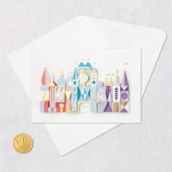 Hallmark Disney It’s A Small World Blank Card -Hallmark Gift Shop Disney Its a Small World Blank Card 859LAD3126 04