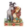 Enesco Jim Shore Disney Lady And The Tramp Love Scene, 4.5" -Hallmark Gift Shop Disney Jim Shore Lady and the Tramp Love Scene 6010885 01