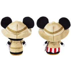 Hallmark Itty Bittys® Walt Disney World 50th Anniversary Jungle Cruise Mickey And Minnie Plush, Set Of 3 -Hallmark Gift Shop Disney Jungle Cruise Boat Mickey and Minnie itty bittys 1KDD2118 04