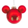 Disney Mickey Mouse Ears Icon Blown Glass Hallmark Ornament -Hallmark Gift Shop Disney Mickey Mouse Ears Icon Christmas Ornament 3HCM4710 01