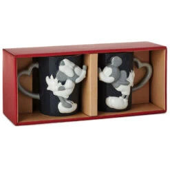 Hallmark Disney Mickey And Minnie Kissyface Mugs, Set Of 2 -Hallmark Gift Shop Disney Mickey and Minnie Kissyface Mug Set 1DYG2045 03