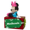 Hallmark Disney Minnie Mouse Christmas Present Personalized Ornament -Hallmark Gift Shop Disney Minnie Mouse Christmas Present Personalized Ornament 2499QHE1886B1 01