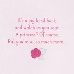 Hallmark Disney Beauty And The Beast So Much More Than A Princess Birthday Card With Bookmark -Hallmark Gift Shop Disney Princess Belle Birthday Card with Bookmark 699HKB9323 03