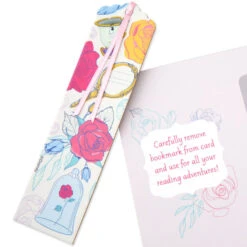 Hallmark Disney Beauty And The Beast So Much More Than A Princess Birthday Card With Bookmark -Hallmark Gift Shop Disney Princess Belle Birthday Card with Bookmark 699HKB9323 08