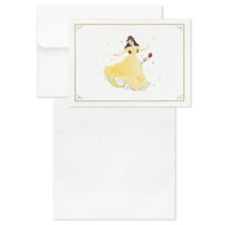 Hallmark Disney Princess Assorted Boxed Blank Note Cards Multipack, Pack Of 24 -Hallmark Gift Shop Disney Princesses Assorted Boxed Blank Note Cards 3SOM3887 03