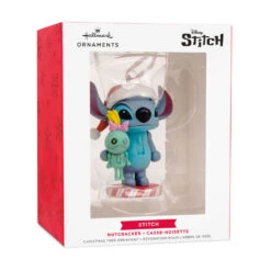 Disney Stitch Nutcracker Hallmark Ornament -Hallmark Gift Shop Disney Stitch Nutcracker Christmas Ornament 3HCM4695
