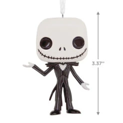 Disney Tim Burton's The Nightmare Before Christmas Jack Skellington Funko POP!® Hallmark Ornament -Hallmark Gift Shop Disney Tim Burtons The Nightmare Before Christmas Jack Skellington Funko POP Christmas Ornament 3HCM1114 03