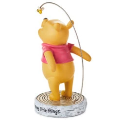 Hallmark Disney Winnie The Pooh Happy Little Things Figurine, 5.25" -Hallmark Gift Shop Disney Winnie the Pooh Happy Little Things Figurine 1DYG2052 02