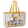 Hallmark Walt Disney World 50th Anniversary "it's A Small World" Canvas Tote Bag -Hallmark Gift Shop Disney World its a small world Ride Tote Bag 1DYG2075 01