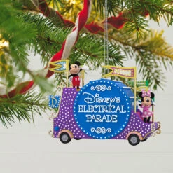 Hallmark Disney Mickey Mouse Disney's Electrical Parade Musical Ornament With Light -Hallmark Gift Shop Disneys Electrical Parade Float Keepsake Ornament 2999QXD6729 02