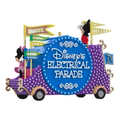 Hallmark Disney Mickey Mouse Disney's Electrical Parade Musical Ornament With Light -Hallmark Gift Shop Disneys Electrical Parade Float Keepsake Ornament 2999QXD6729 06