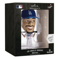 Hallmark MLB Los Angeles Dodgers™ Mookie Betts Bobblehead Ornament -Hallmark Gift Shop Dodgers Mookie Betts Bobblehead Christmas Ornament 1OSL2428 04