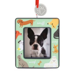 Cute Pups Photo Frame Hallmark Ornament