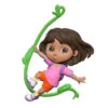 Hallmark Nickelodeon Dora Swinging Into Adventure Ornament -Hallmark Gift Shop Dora Swinging on Vine Keepsake Ornament 5QXI7522 01