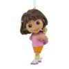 Nickelodeon Dora Hallmark Ornament -Hallmark Gift Shop Dora the Explorer With Backpack Christmas Ornament 3HCM4283 01