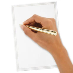Hallmark Double Silver Border Stationery Set, Box Of 20 -Hallmark Gift Shop Double Silver Border Stationery Set 1499STN1134 04