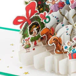 Hallmark Dr. Seuss™ How The Grinch Stole Christmas!™ Wreath 3D Pop-Up Christmas Card 14 Hallmark Dr. Seuss™ How The Grinch Stole Christmas!™ Wreath 3D Pop-Up Christmas Card -Hallmark Gift Shop Dr. Seuss Grinch 3D PopUp Christmas Card 1499IXC7132 03