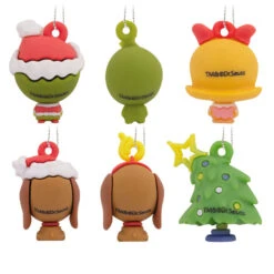 Mini Dr. Seuss's How The Grinch Stole Christmas!™ Shatterproof Hallmark Ornaments, Set Of 6 -Hallmark Gift Shop Dr. Seuss How the Grinch Stole Christmas Miniature Christmas Ornaments Set of 6 3HCM912 06