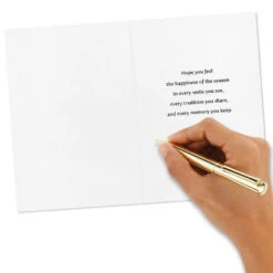 Hallmark Horse And Holiday Wagon Boxed Christmas Cards, Pack Of 16 -Hallmark Gift Shop Draft Horse Pulling Sled Boxed Christmas Cards 5XPX2678 06