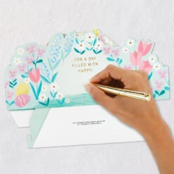 Hallmark Easter Bunny In Basket 3D Pop-Up Easter Card -Hallmark Gift Shop Easter Bunny in Basket 3D PopUp Easter Card 5EAA7109 07