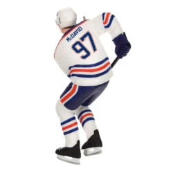 Hallmark NHL® Edmonton Oilers® Connor McDavid Ornament -Hallmark Gift Shop Edmonton Oilers Connor McDavid Keepsake Ornament 2299QXI7169 06