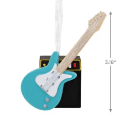 Electric Guitar Hallmark Ornament -Hallmark Gift Shop Electric Guitar Christmas Ornament 1HGO3053 04