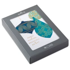 Hallmark Merry And Bright Ornaments Boxed Christmas Cards, Pack Of 16