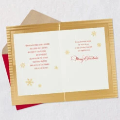 Hallmark Giving Thanks For Each Of You Christmas Card For Both -Hallmark Gift Shop Elegant Red and Gold Ornaments 659XZH2677 04